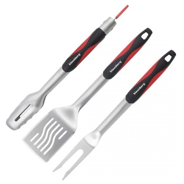 Szczypce do grilla Klausberg KB-7899, zestaw przyborów do grillowania