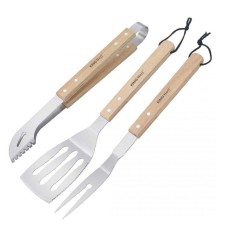 Szczypce do grilla, Kinghoff KH-1918, zestaw przyborów do grillowania