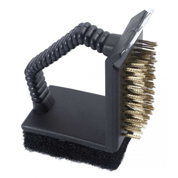 Szczotka do czyszczenia rusztu, Kinghoff KH-1913, 3w1, do grilla