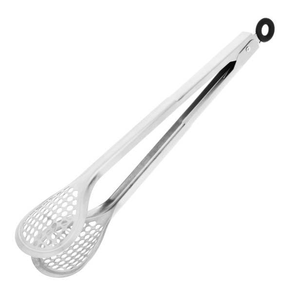 Szczypce kuchenne Brunbeste BB-2497 30 cm z sitkiem do grilla