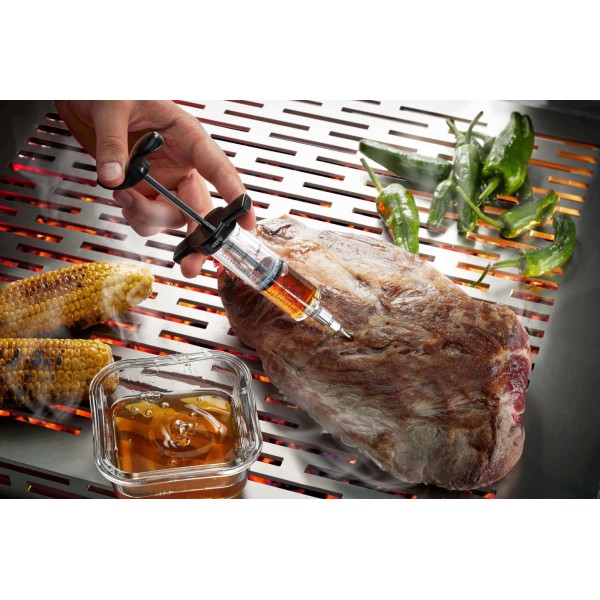 Strzykawka do marynaty GEFU BBQ do nacierania i marynowania mięsa na grillu