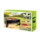 Składany grill walizkowy Maestro MR-1010 do grillowania na kempingu 43x29x22 cm