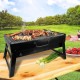 Składany grill walizkowy Maestro MR-1010 do grillowania na kempingu 43x29x22 cm