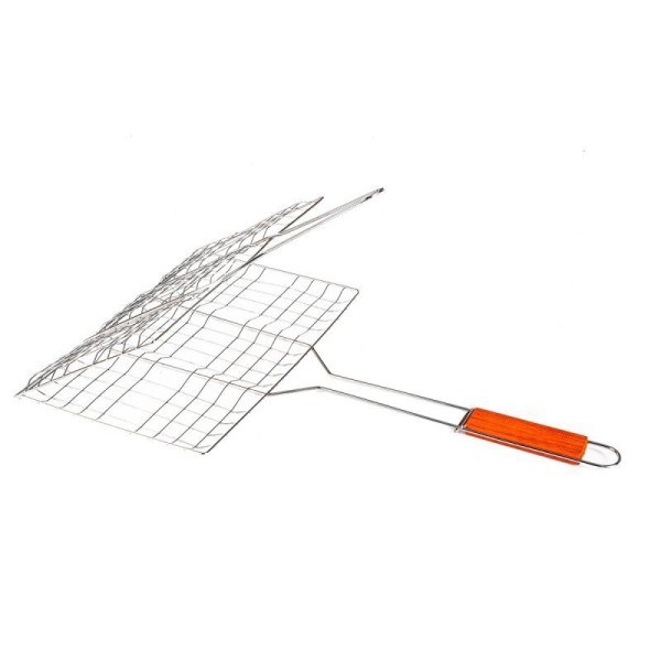 Ruszty i akcesoria, E-6256 koszyk do grillowania ryb — ruszt siatka