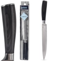 Nóż kuchenny stalowy pojedyńczy DAMASCUS 27cm ORION 831174