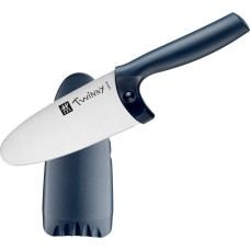 Ніж кухонний Zwilling Twinny, ніж шефа 10 см, синій для точного нарізання