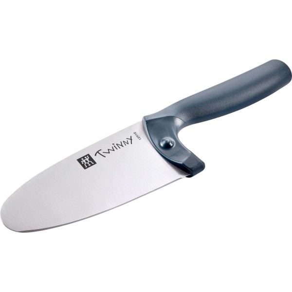 Ніж кухонний Zwilling Twinny, ніж шефа 10 см, синій для точного нарізання