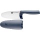 Ніж кухонний Zwilling Twinny, ніж шефа 10 см, синій для точного нарізання