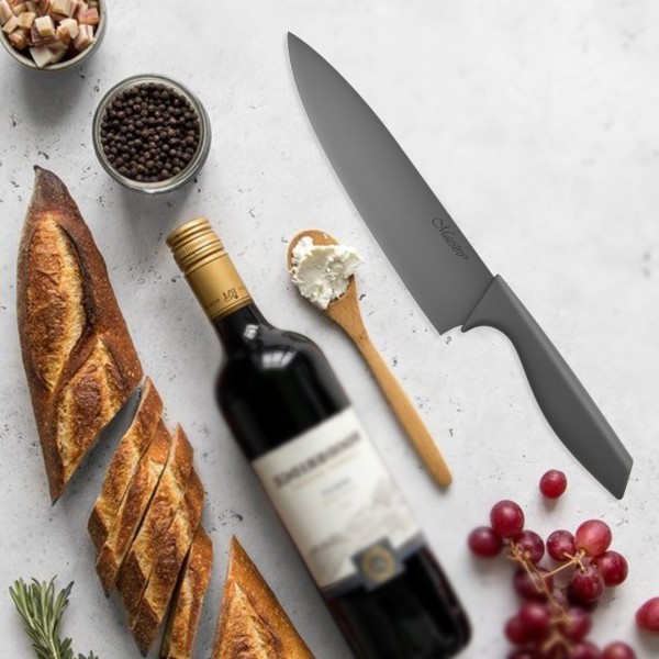 Nóż szefa, Maestro MR-1431, stal 20 cm z powłoką ceramiczną nieprzywierającą