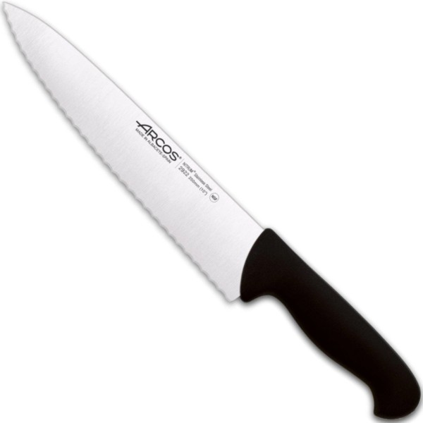 Nóż szefa kuchni Seria 2900 ząbkowany 250/386 mm