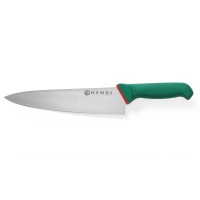 Nóż szefa kuchni Hendi 843949 Green Line 400 mm do krojenia i siekania