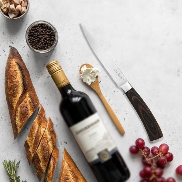 Ніж універсальний, Maestro MR-1463, 12.5 см, сталевий — для нарізки овочів і фруктів