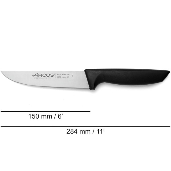 Nóż kuchenny NIZA uniwersalny do krojenia 150/288 mm