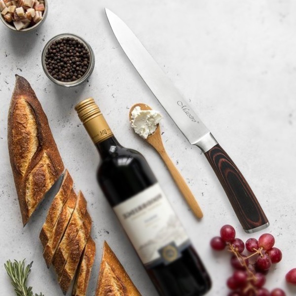 Ніж універсальний, Maestro MR-1461, кухонний 20 см стальний — для нарізки овочів і м’яса