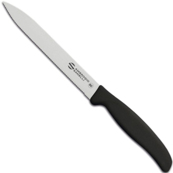 Nóż uniwersalny ząbkowany Supra 140 mm do kuchni i codziennego użytku