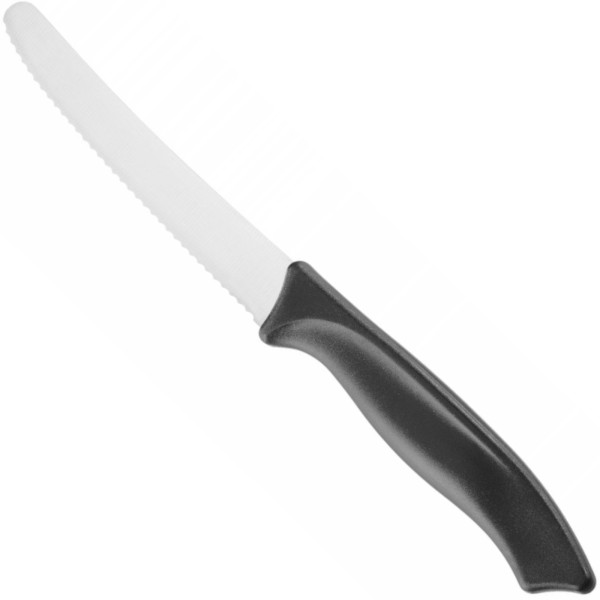 Nóż uniwersalny Victorinox 105/215 mm ząbkowany czarny do kuchni