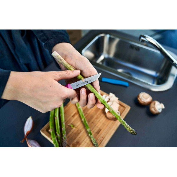 Ніж для фруктів та овочів ZWILLING TWIN GRIP 8 см, фіолетовий