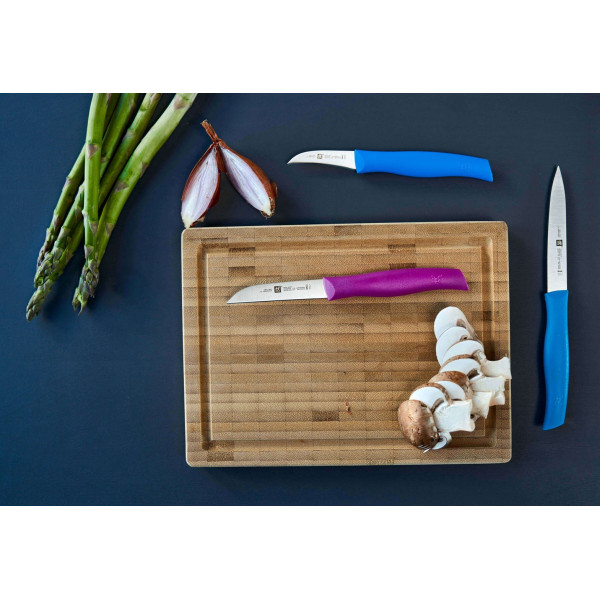 Ніж для фруктів та овочів ZWILLING TWIN GRIP 8 см, фіолетовий