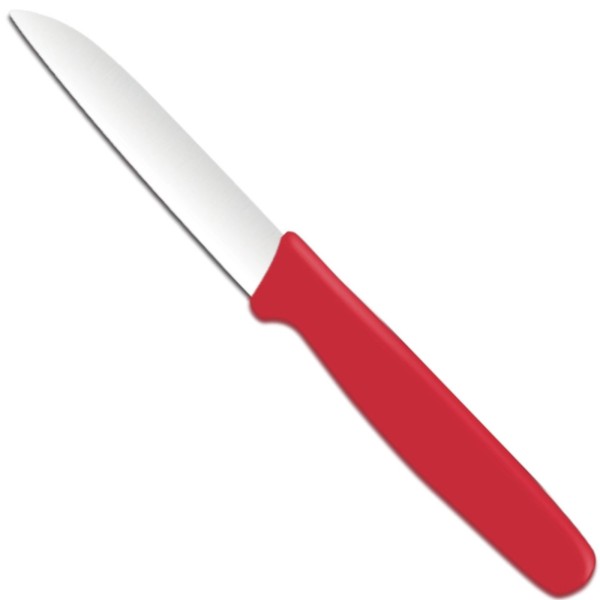 Ніж кухонний Victorinox для чищення овочів і фруктів 180 мм, червоний