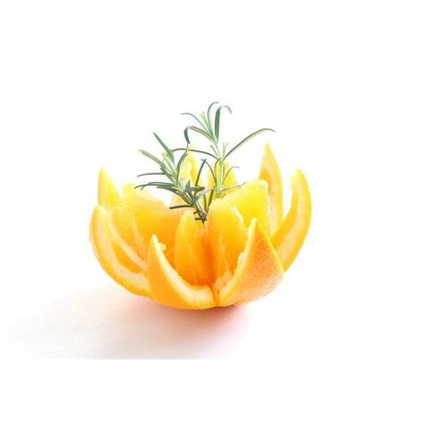 Ніж Hendi 856185 для цитрусових, кухонний ніж для чищення та нарізки шкірки, нержавіюча сталь