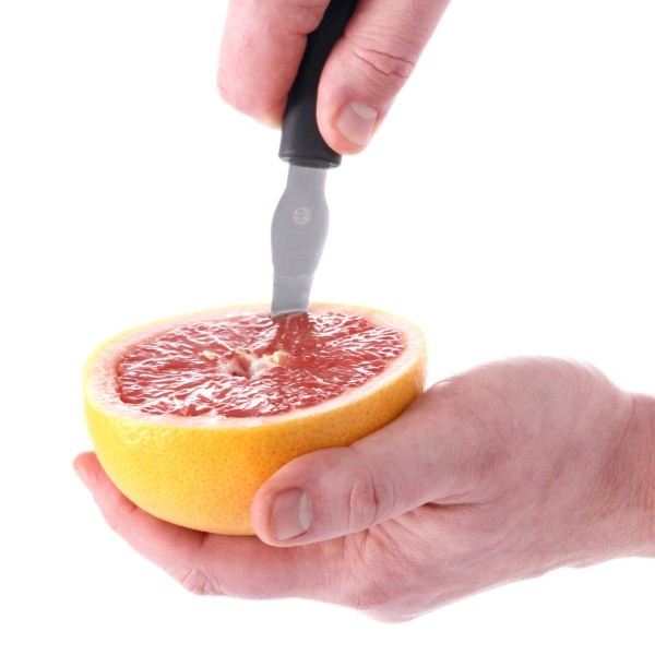 Ніж Hendi 856185 для цитрусових, кухонний ніж для чищення та нарізки шкірки, нержавіюча сталь