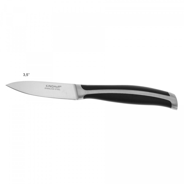 Nóż do obierania KiNGHOFF KH-3426 stalowy 8,5 cm do warzyw