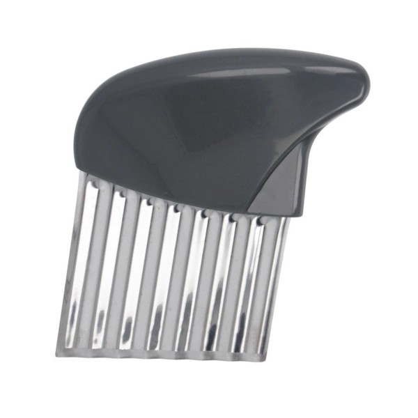 Nóż do warzyw BRUNBESTE BB-3379 — karbowany do krojenia ziemniaków i frytek