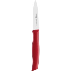 Ніж кухонний Zwilling Twin Grip для овочів і фруктів 9 см, червоний