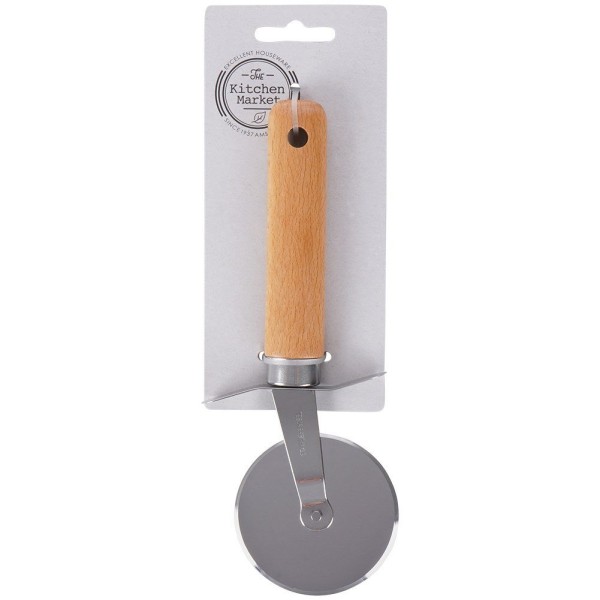 Nóż do pizzy, EXCELLENT HOUSEWARE 259369, radełko stalowe okrągłe 19,5 cm