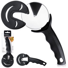 Ріжучий пристрій, EXCELLENT HOUSEWARE, radełko 20 см сталеве з осіночкою — для порціонування піци