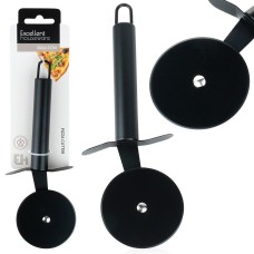 Ніж для піци, VILDE, модель 259712, сталеве чорне раделко 20 см (для нарізання піци)