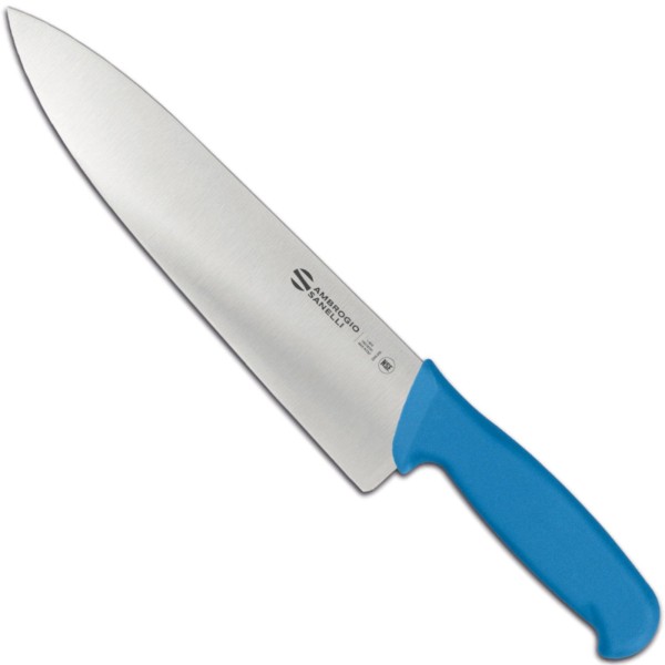 Nóż do ryb Supra Colore HACCP 240/390 mm niebieski do przyrządzania owoców morza
