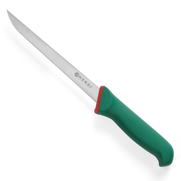 Nóż do filetowania ryb Hendi Green Line 330mm giętki do surowego mięsa