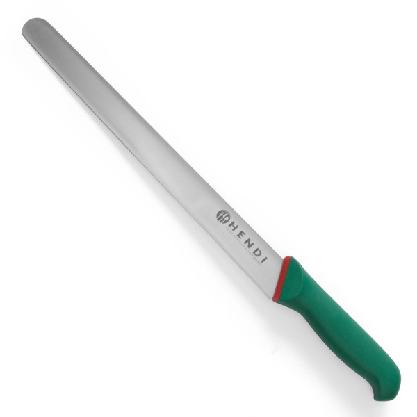 Nóż kuchenny Hendi Green Line 843918 do wędlin, szynki i łososia 415mm