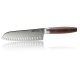 Nóż santoku GEFU Enno 18 cm z rowkami do kuchni uniwersalny