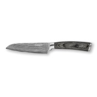 Ніж santoku, Maestro, MR-1482 — кухонний ніж з дамаської сталі 12.5 см для нарізки та універсальної обробки продуктів