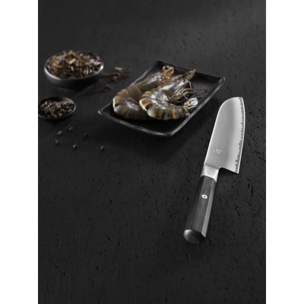 Nóż kuchenny Santoku Miyabi 4000FC 18 cm do precyzyjnego krojenia