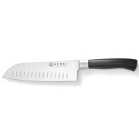 Nóż kuchenny Santoku Hendi Profi Line 180 mm ze szlifem kulowym do profesjonalnego użytku