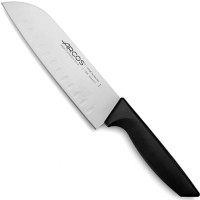 Nóż kuchenny santoku NIZA ze szlifem kulowym do precyzyjnego krojenia 180 mm