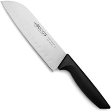 Nóż kuchenny santoku NIZA ze szlifem kulowym do precyzyjnego krojenia 180 mm