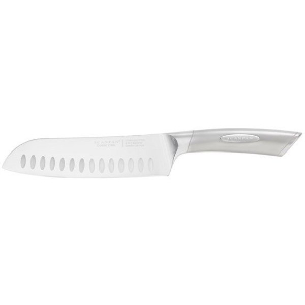 Nóż santoku Scanpan Classic Steel 18 cm — nóż kuchenny do siekania i krojenia