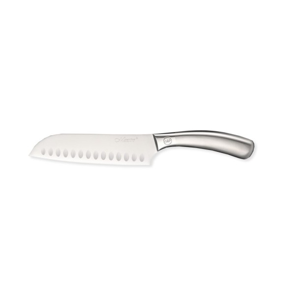 Ніж Santoku, Maestro MR-1497, кухонний ніж для нарізки і шинкування, 17.5 см, сталевий