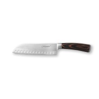 Ніж santoku, Maestro MR-1465, кухонний 17.5 см стальний — для нарізки та шинкування