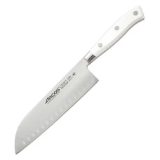Nóż kuchenny Santoku Riviera White japoński do precyzyjnego krojenia