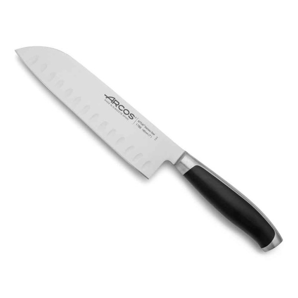 Nóż kuchenny Santoku Kyoto 185 mm do precyzyjnego krojenia składników