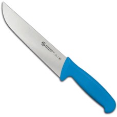 Nóż rzeźniczy Supra Colore HACCP niebieski 200/350 mm do profesjonalnej obróbki mięsa