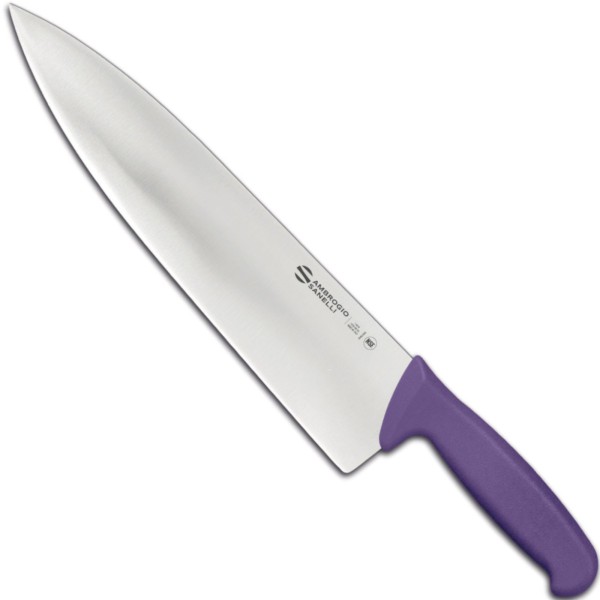 Nóż rzeźniczy Supra Colore HACCP do mięsa 300/450 mm fioletowy