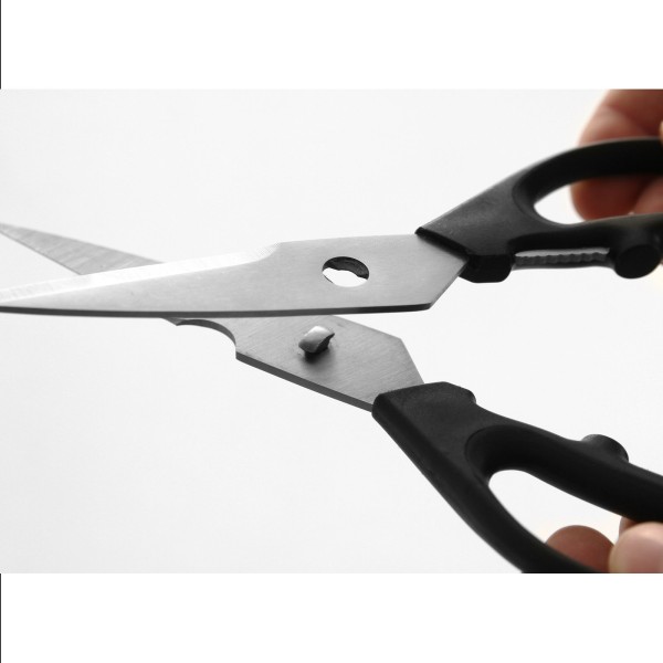 Кухонні ножиці, Hendi 856307, з щипцями-горіхоколом, розкладні — для нарізки й очищення горіхів