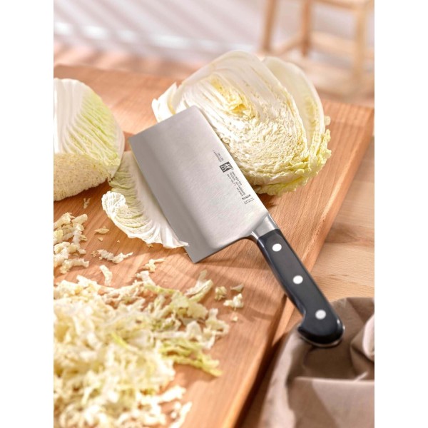 Tasak kuchenny Zwilling Pro chiński 18 cm do krojenia i siekania
