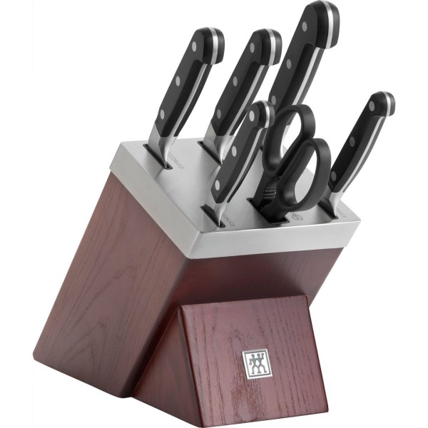 Набір кухонних ножів Zwilling Pro, 5 шт., з блоком для самоочищення